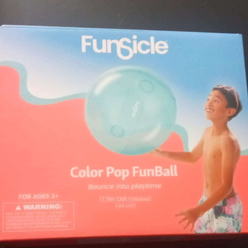Funsicle Color Pop FunBall - Teal/Pink